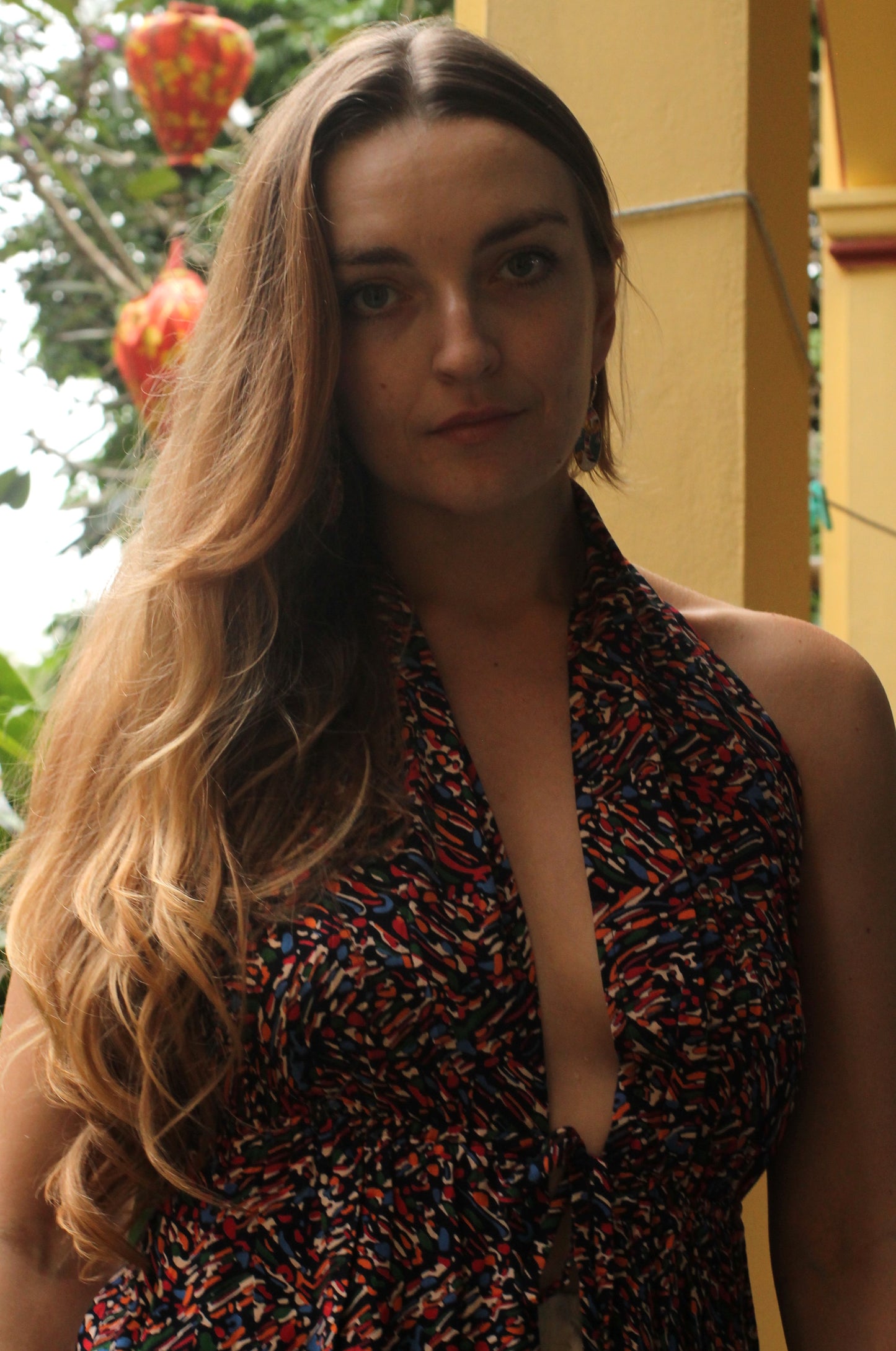 vietname brand Backless Front-Tie Top