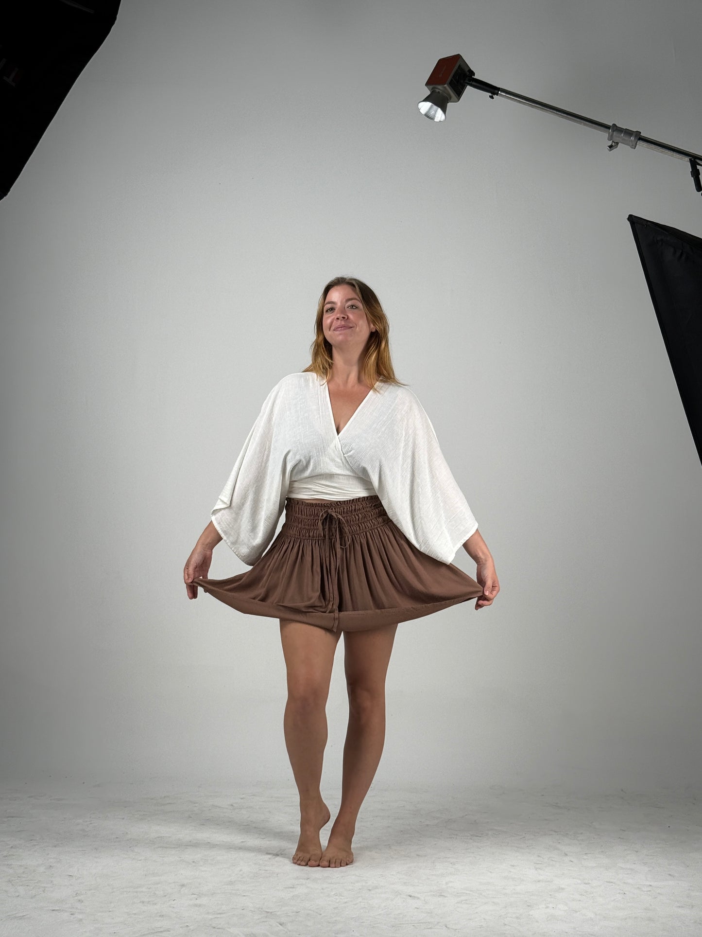 Brown Sugar Mini Skirt