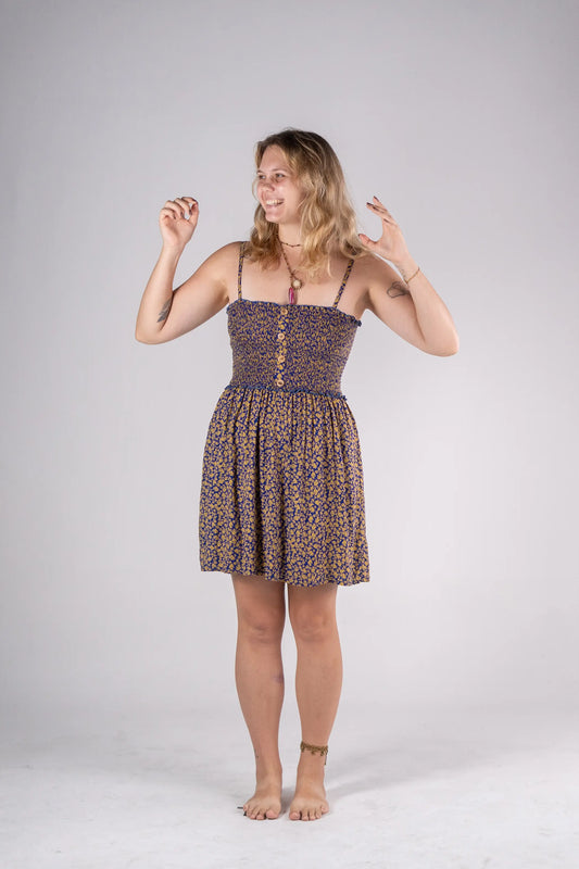 Smocked Bodice Dress