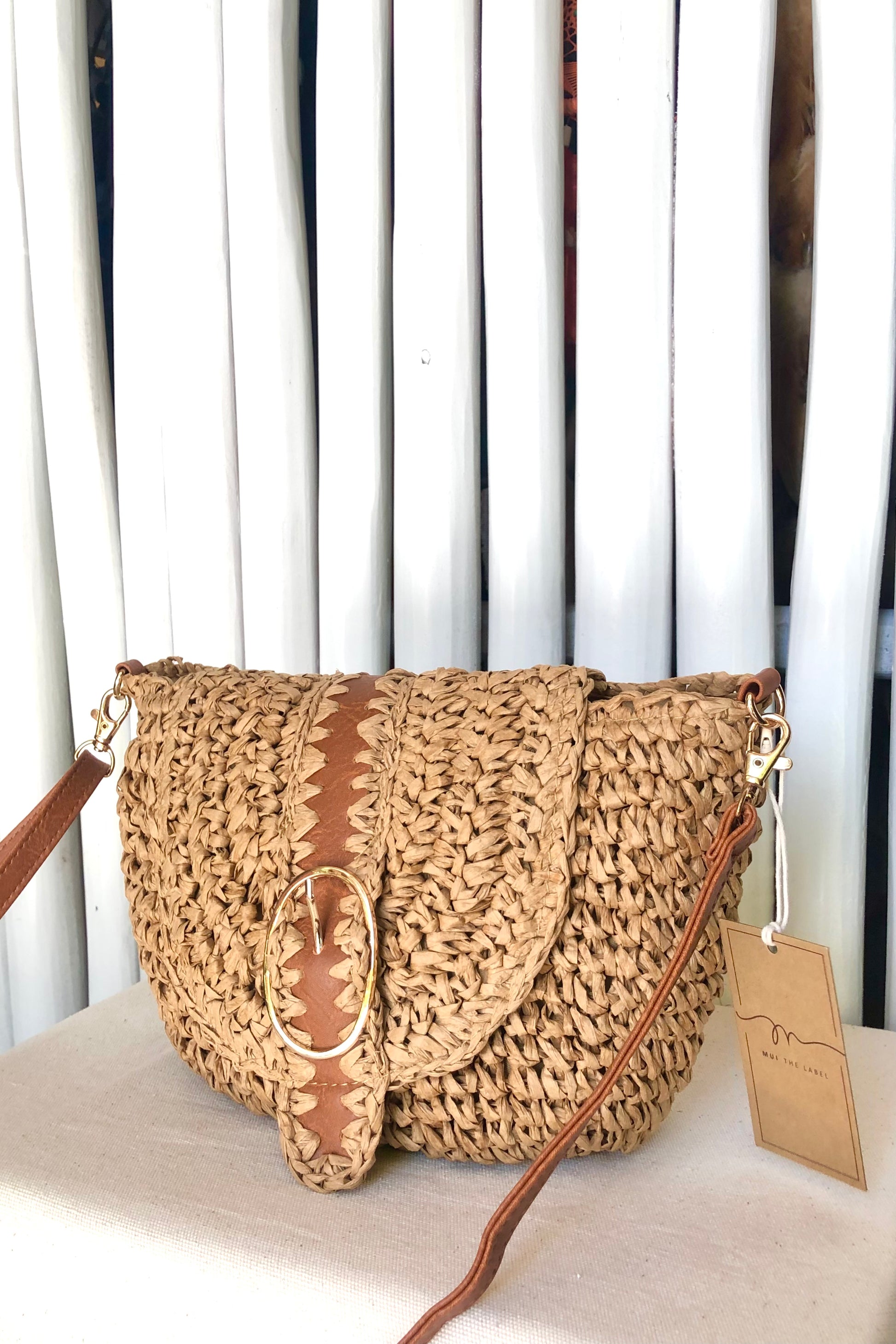 boho style Front Flap Crossbody Bag