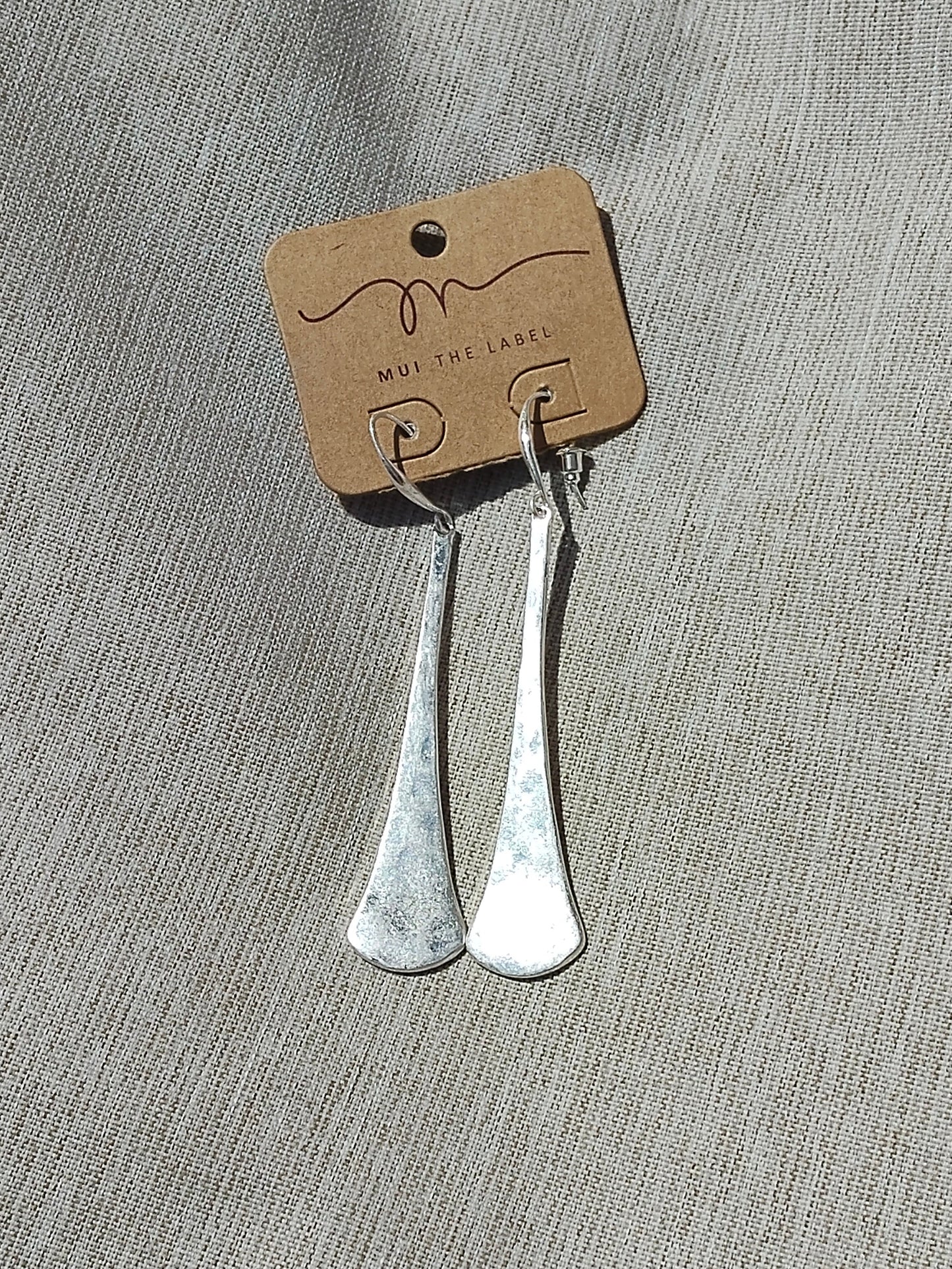 Fan Tail Dangling Earrings