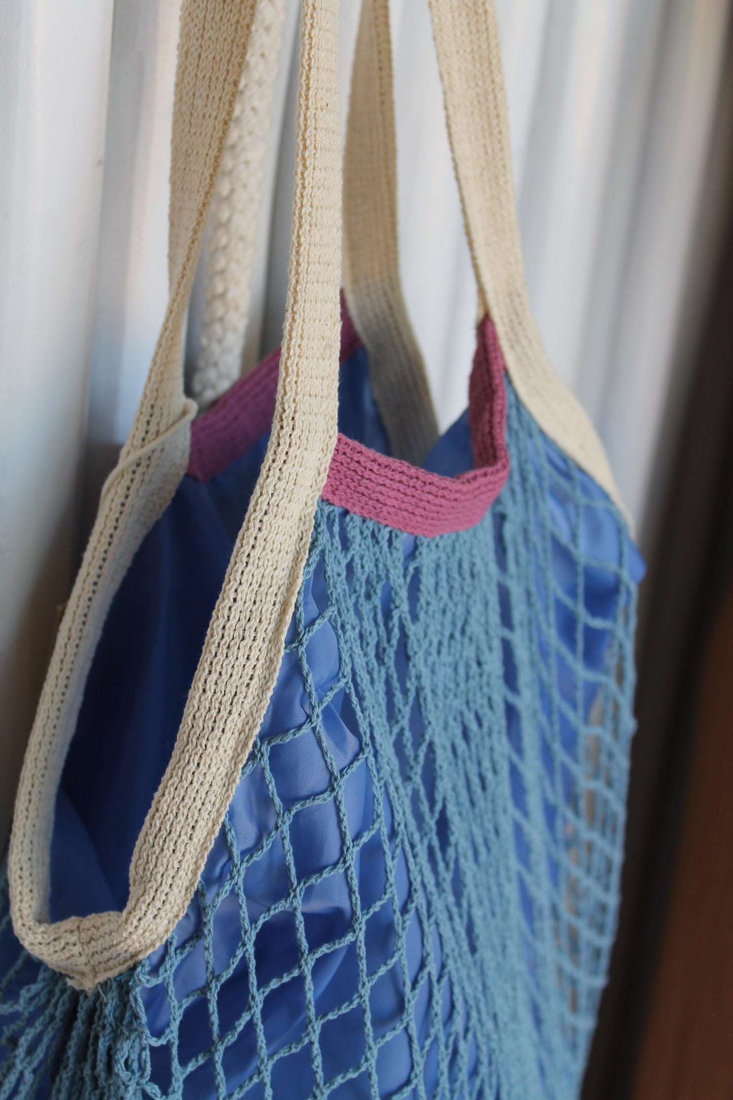 Mesh Cotton Tote Bag