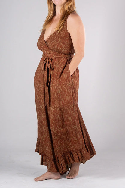 Ruffle Wide Leg Jumpsuit