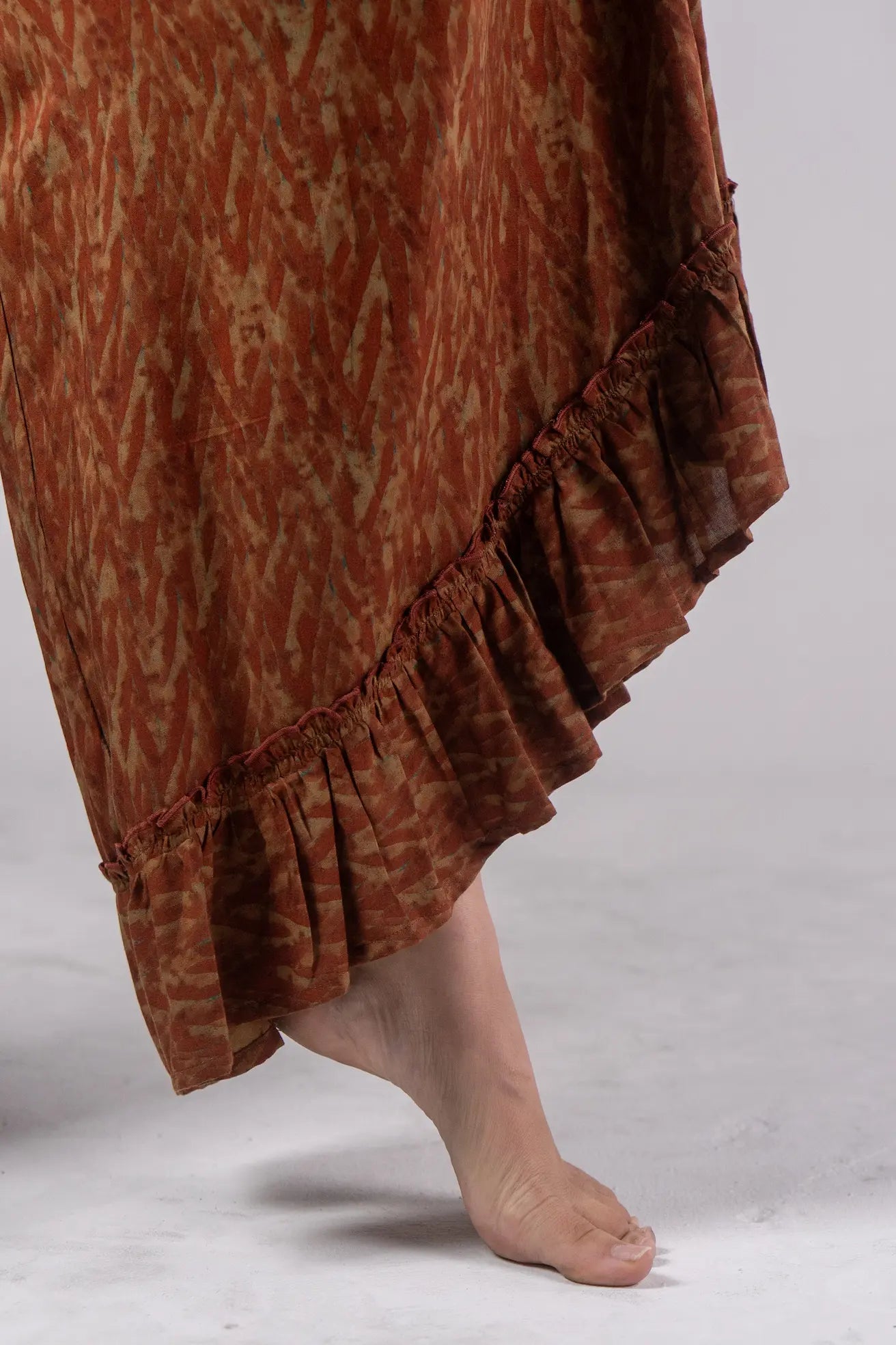 Ruffle Wide Leg Jumpsuit