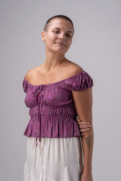 Floral Off-Shoulder Top