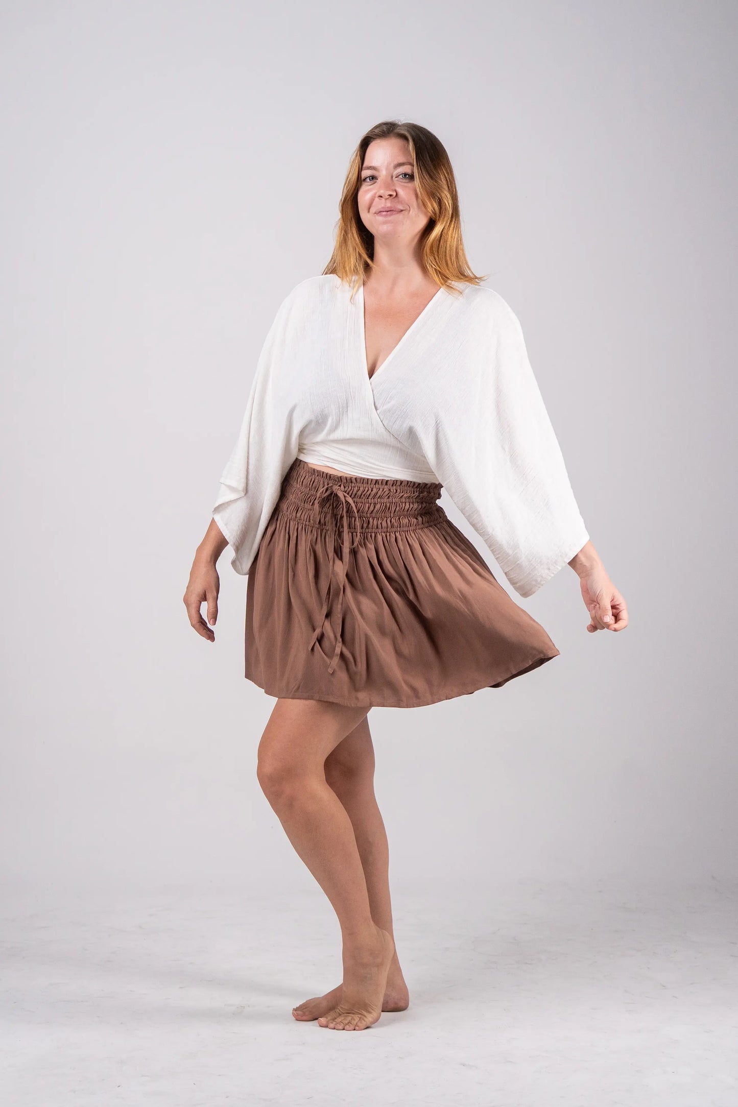 Brown Sugar Mini Skirt