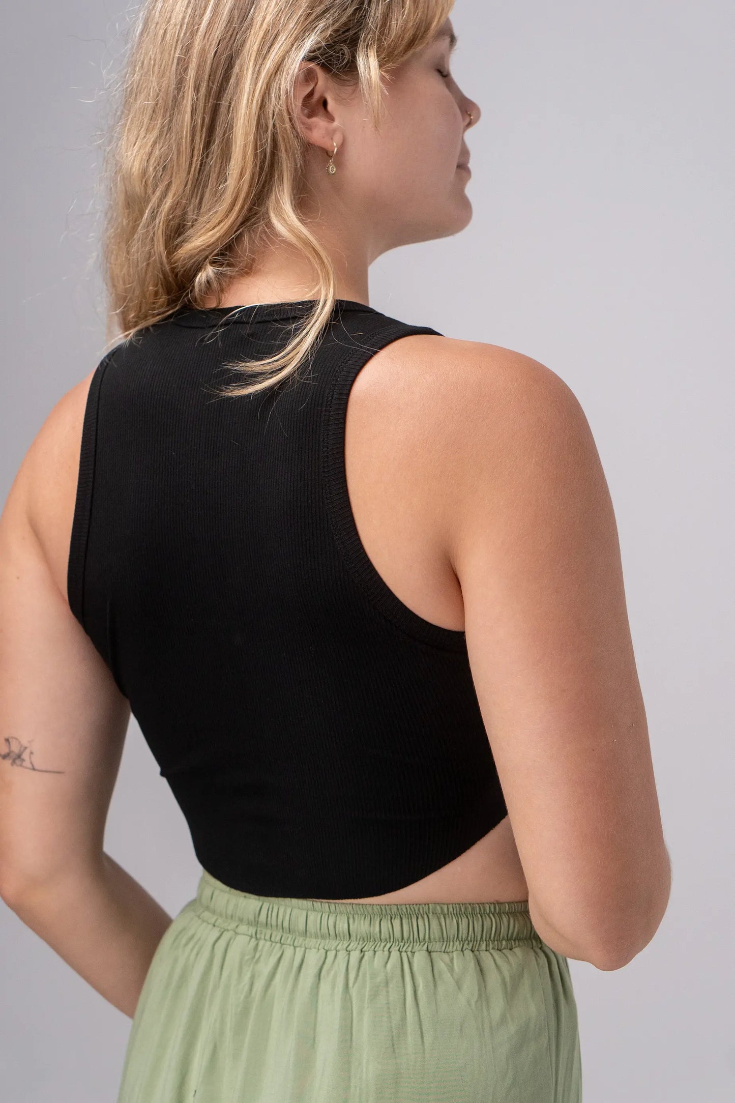 Curved Hem Tank Top