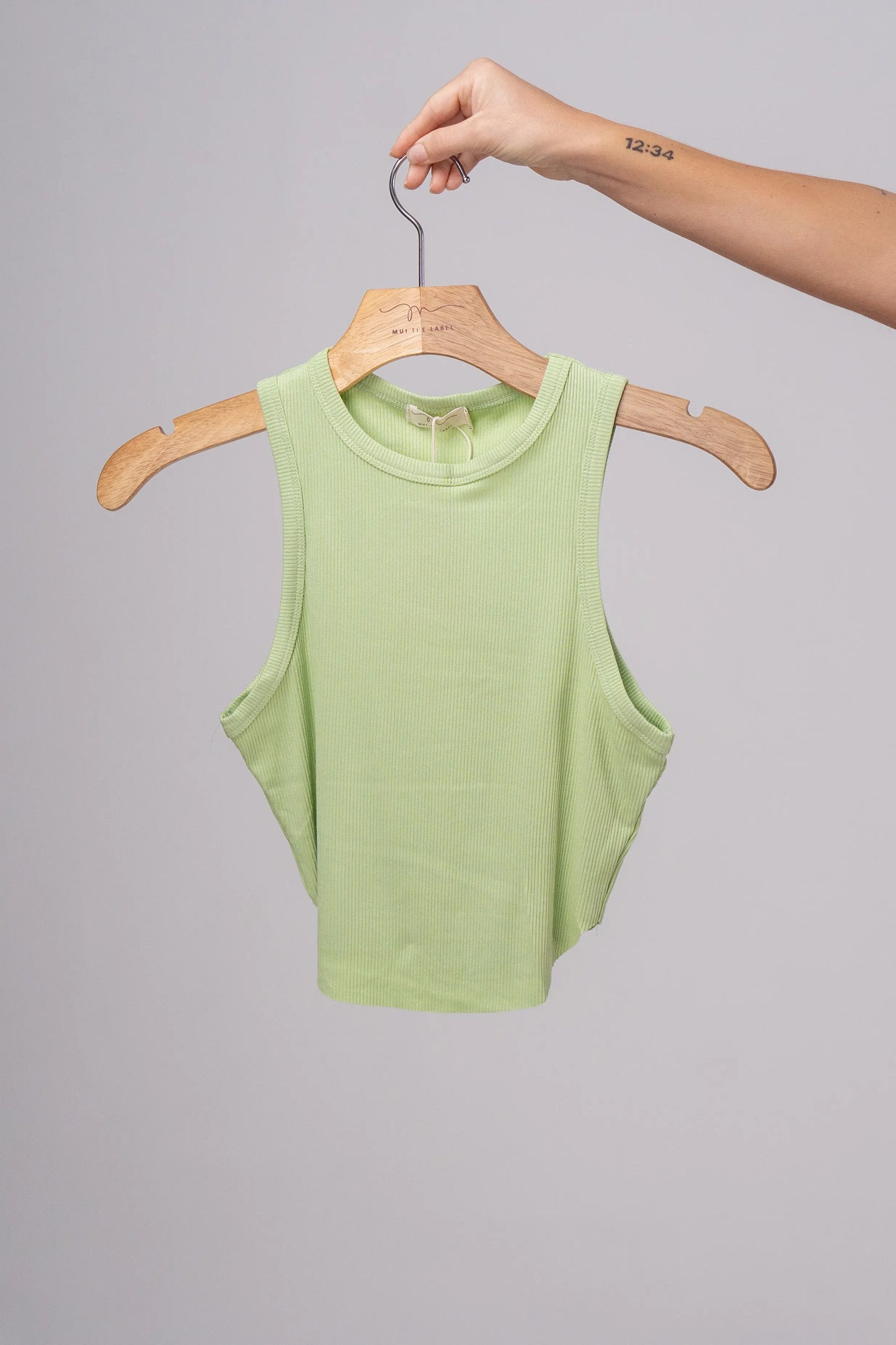 Curved Hem Tank Top