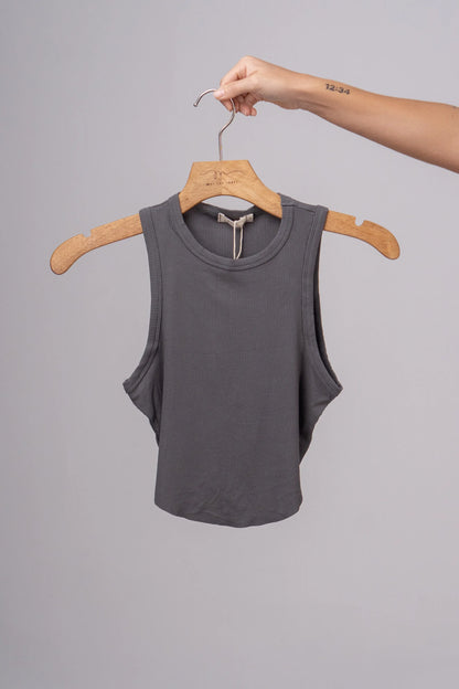 Curved Hem Tank Top