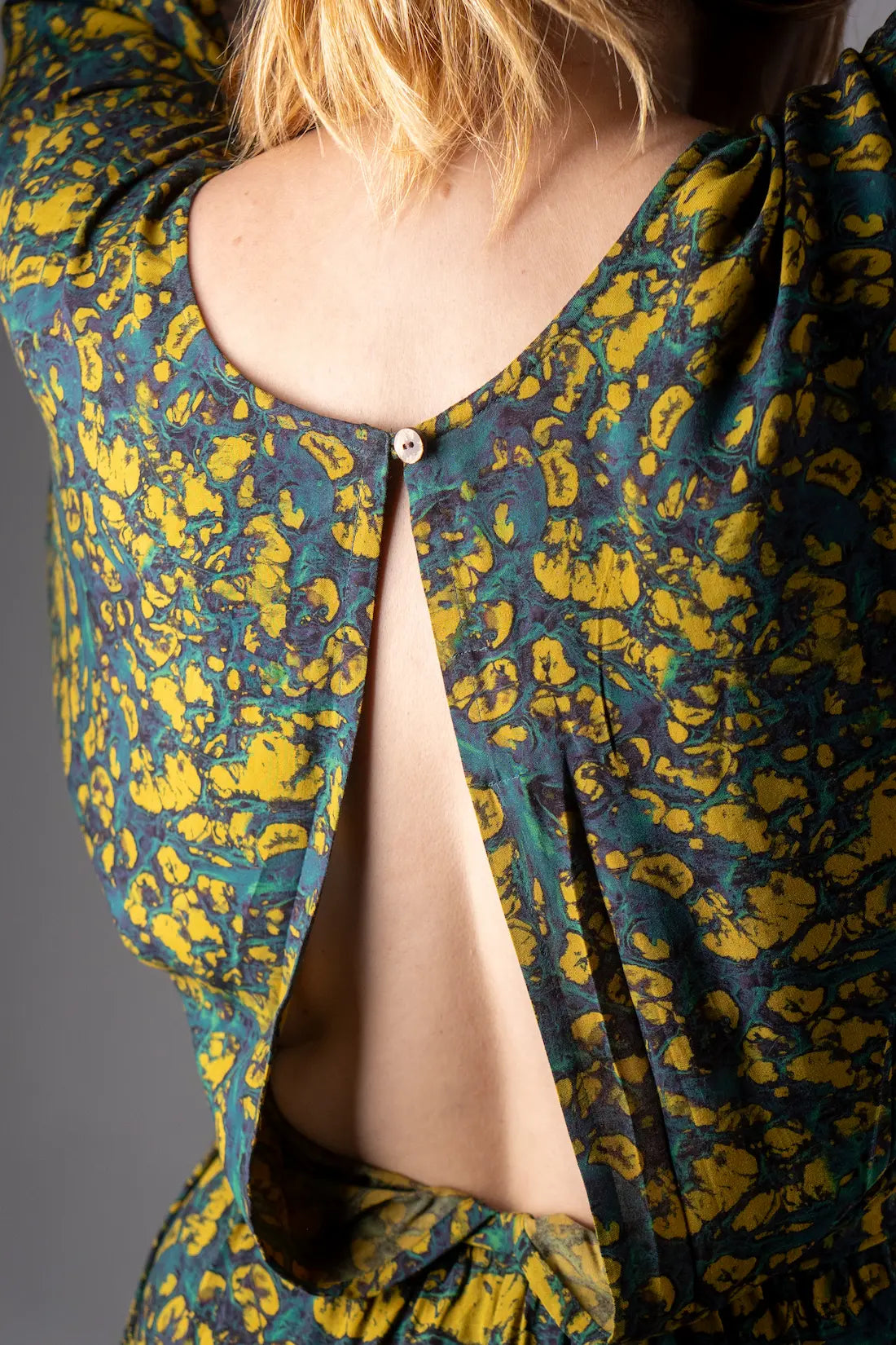 Peacock Printed Playsuit