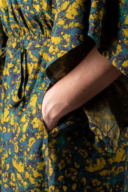 Peacock Printed Playsuit