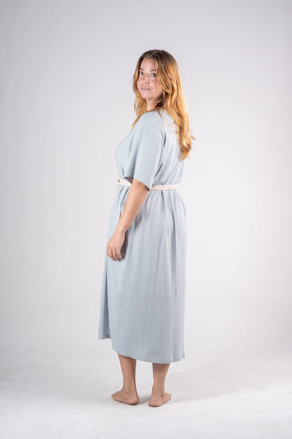 Linen Midi Dress
