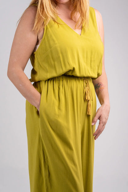 Tassle Belt Jumpsuit