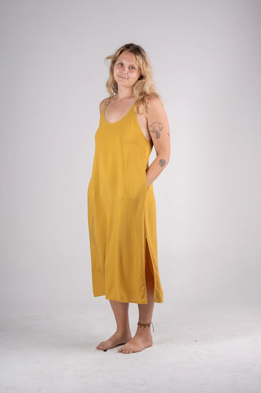 Side Split Midi Dress