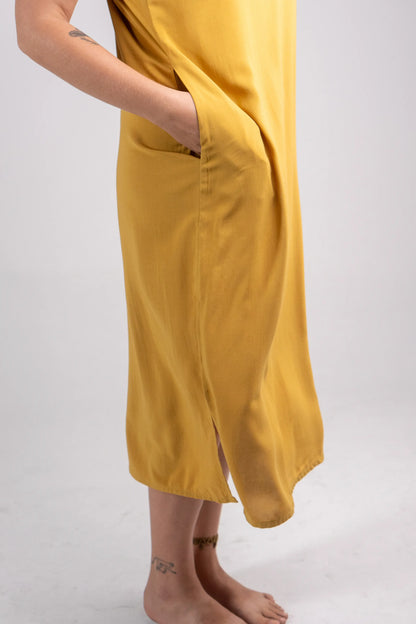 Side Split Midi Dress