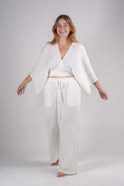 Loose Linen Pants