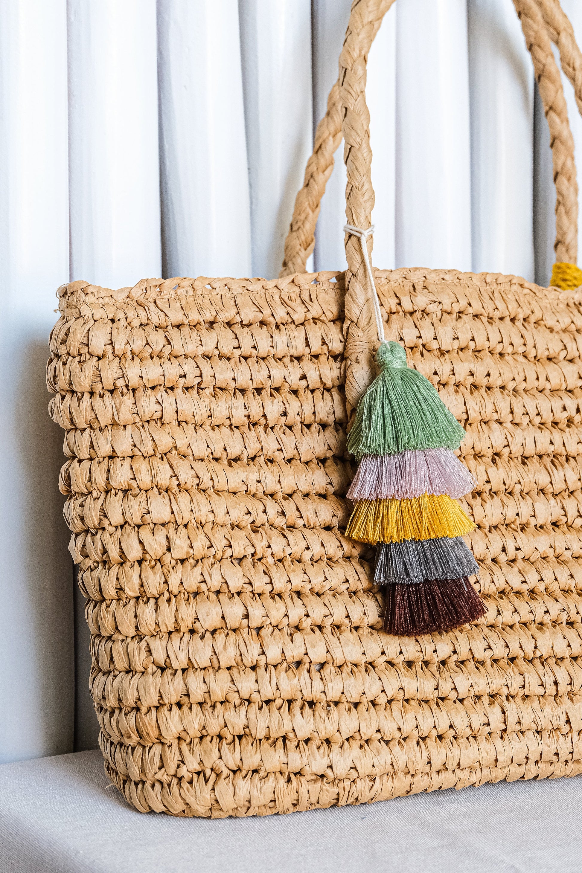 vintage tones 5 layer tassel